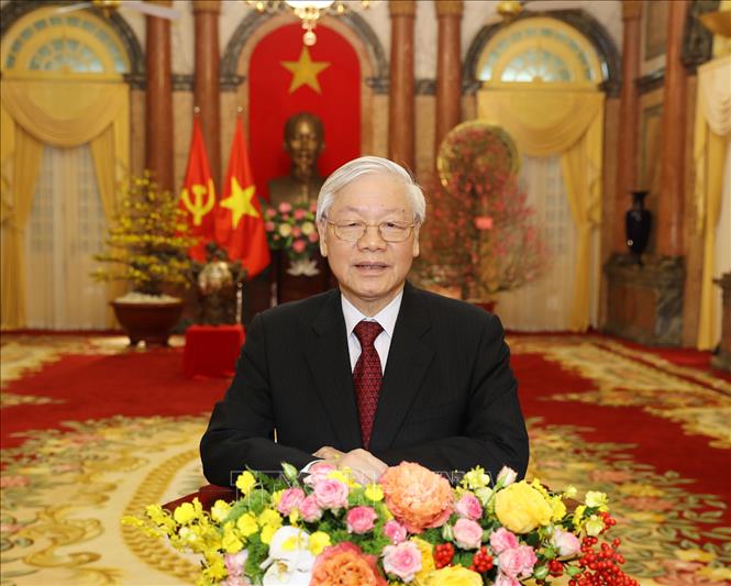 Lời chúc Tết Kỷ Hợi - 2019 của Tổng Bí thư, Chủ tịch nước Nguyễn Phú Trọng